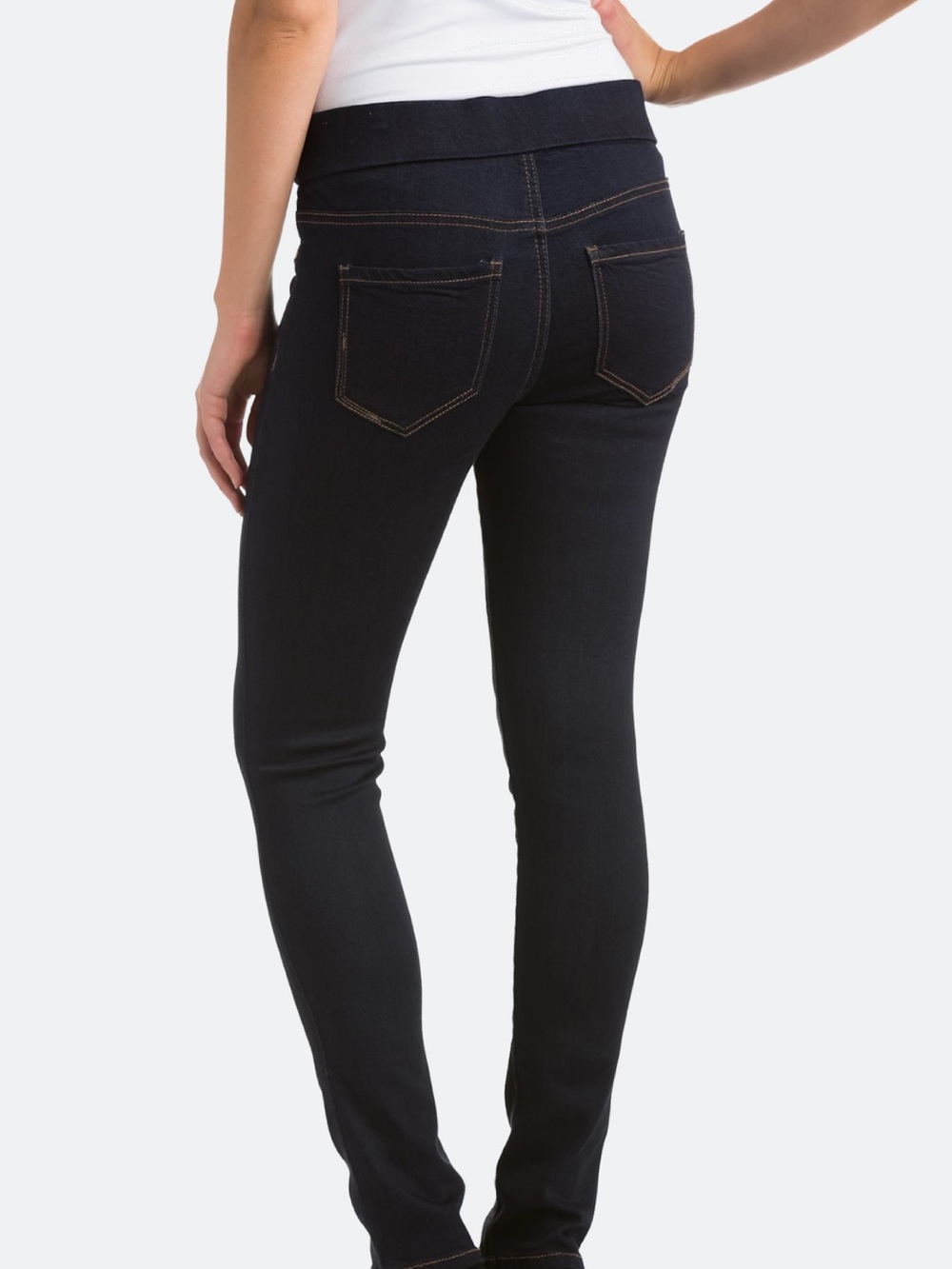Liverpool Jeans Navy Super Skinny Pull-On Jeans